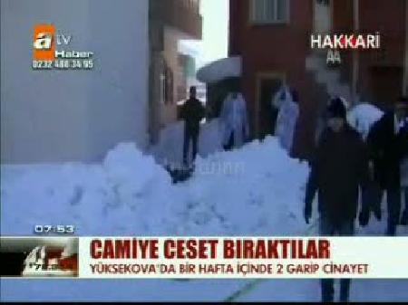 Yüksekovada Camiye Ceset Bıraktılar İzle