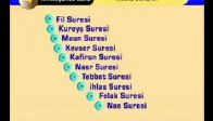 NAMAZ SÜRELERİ OKUNUŞU
